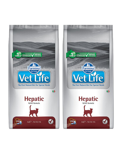 FARMINA Vet Life Hepatic Cat 2 x 10kg