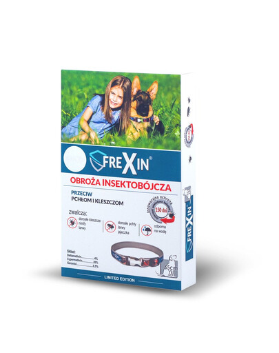 FREXIN Obroża insektobójcza dla psa 65 cm
