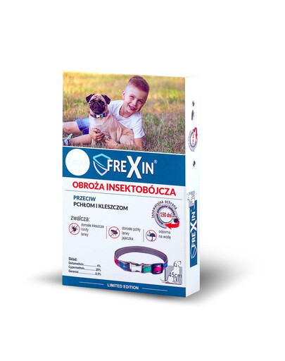 FREXIN Obroża insektobójcza dla psa 45 cm