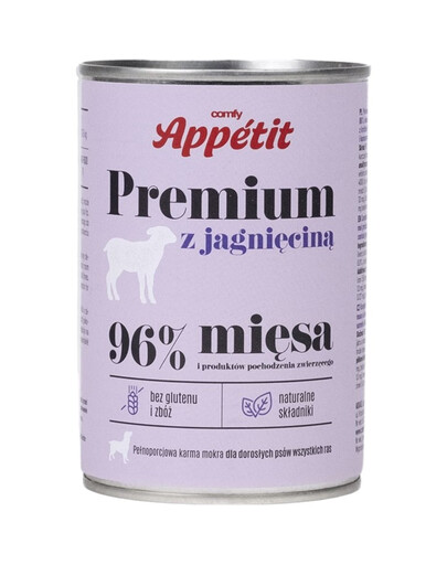 COMFY APPETIT PREMIUM z jagnięciną 400 g