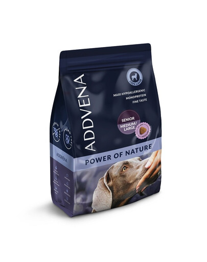 ADDVENA Major 20+ 2,5 kg karma sucha dla psów starszych