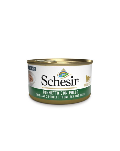SCHESIR Tonno con filetti di pollo in gelatina 85g