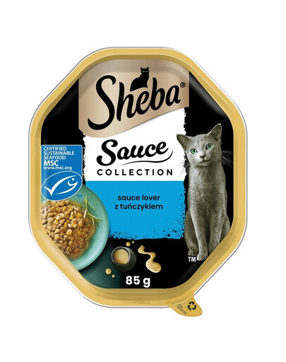 Sauce Collection tacka 22x85 g kawałki w sosie z tuńczykiem