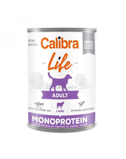 Dog Life Adult Lamb 400 g z jagnięciną