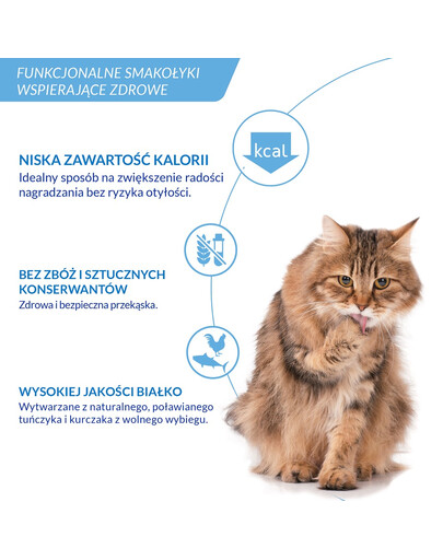 INABA Churu Hairball Tuna 4x14 g przysmak odkłaczający z tuńczykiem