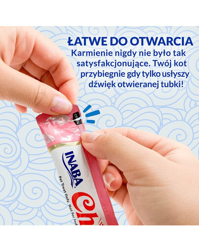 INABA Churu Hairball Chicken 4x14 g przysmak odkłaczający z kurczakiem