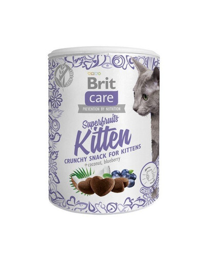 BRIT Care Cat Snack Superfruits Friandises pour chatons 6x100g