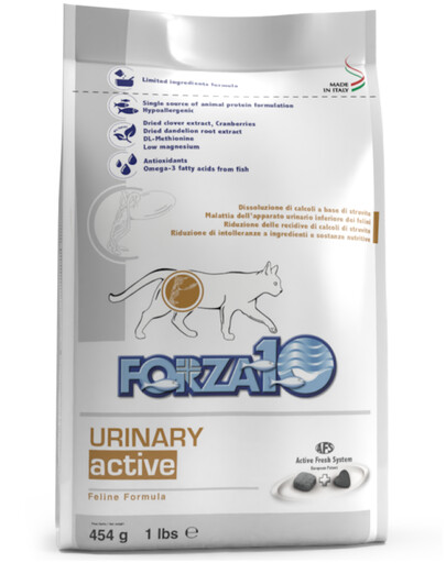 FORZA 10 Urinary Active Cat Dieta 454 g
