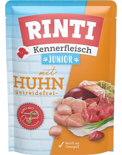 Kennerfleisch Junior Chicken Kurczak saszetka 400 g