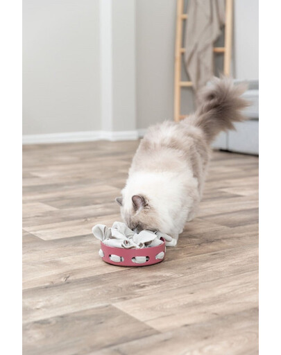 Cat Activity Hide'n'Sniff Bowl zabawka edukacyjna dla kota 18 cm plastik