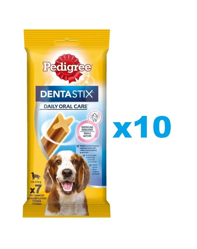 PED Dentastix moyennes races 180g*10