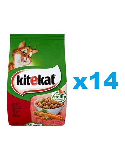 KEK Boeuf sec 300g*14