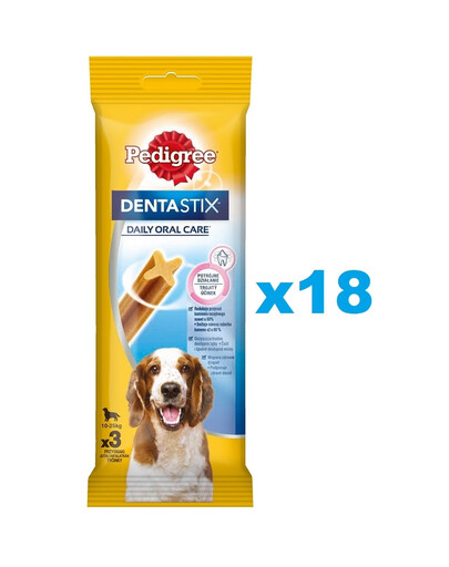 PED DentaStix moyennes races 77g*18