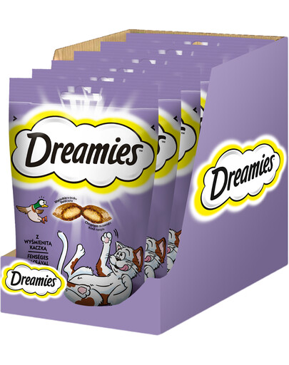 DREAMIES Dreamies au canard 6x60g