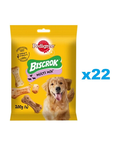 PED Biscrok 200g*22