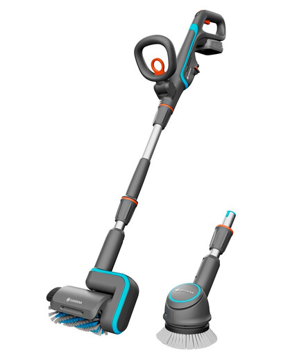 Akumulatorowa szczotka do tarasów AquaBrush Universal 04/18V P4A z akumulatorem