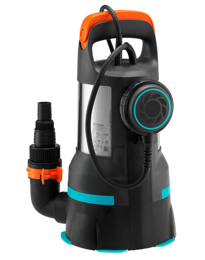 GARDENA Pompa zanurzeniowa 2 w 1 do wody czystej lub brudnej 15000