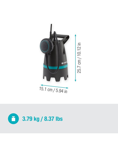 GARDENA Pompa zanurzeniowa do brudnej wody 10500 BASIC