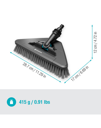 GARDENA Cleansystem szczotka do mycia Flex miękka