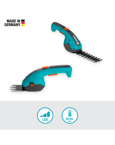 Akumulatorowe nożyce do przycinania brzegów trawnika i cięcia krzewów ClassicCut Li