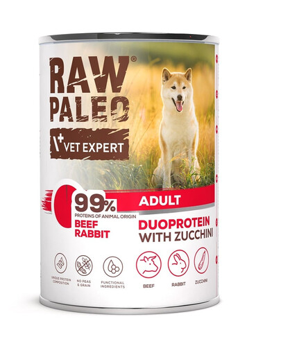 Beef Rabbit Adult 400g karma mokra wołowina z królikiem dla psów