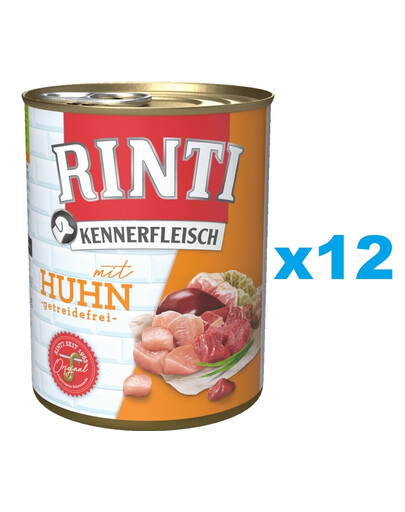RINTI Kennerfleisch puszka dla psów 12 x 400 g