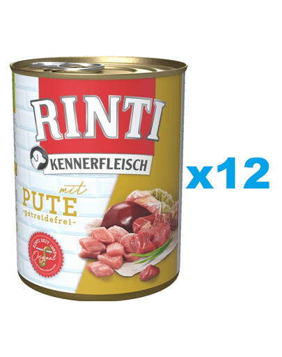 RINTI Kennerfleisch puszka dla psów 12 x 400 g