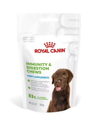 Immunity Digestion Puppy Supplements 100g suplement na prawidłowe trawienie i odporność szczeniąt