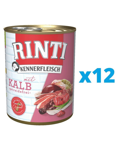 RINTI Kennerfleisch puszka dla psów 12 x 400 g