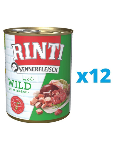 RINTI Kennerfleisch puszka dla psów 12 x 400 g