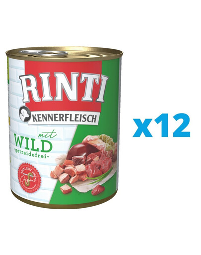 RINTI Kennerfleisch puszka dla psów 12 x 800 g