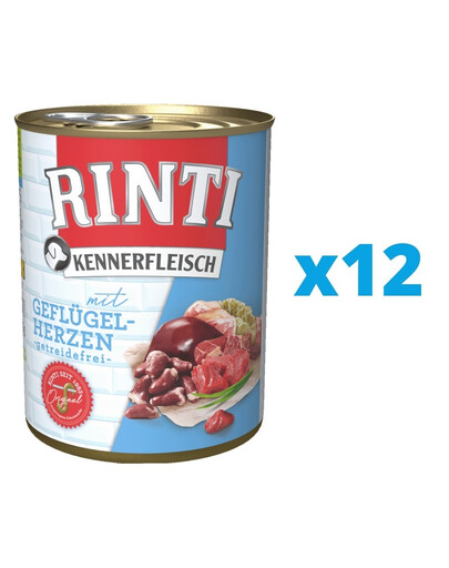 RINTI Kennerfleisch puszka dla psów 12 x 800 g