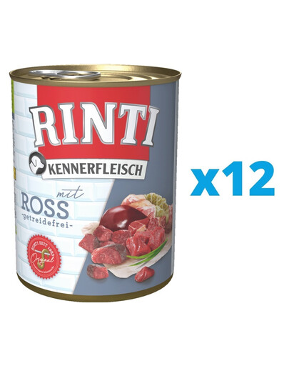 RINTI Kennerfleisch puszka dla psów 12 x 800 g