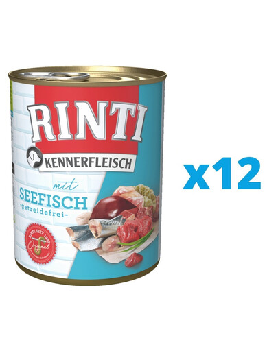 RINTI Kennerfleisch puszka dla psów 12 x 800 g