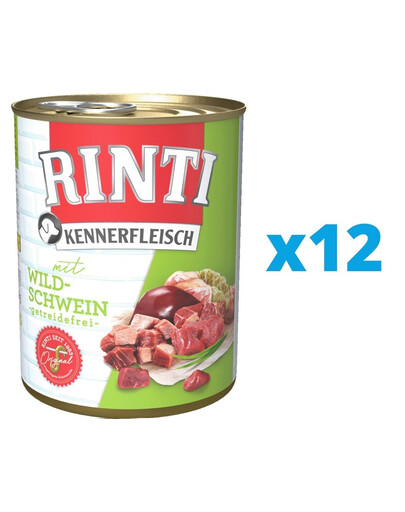 RINTI Kennerfleisch puszka dla psów 12 x 800 g