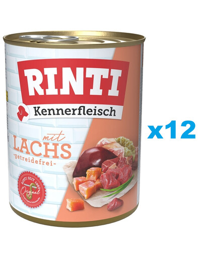 RINTI Kennerfleisch puszka dla psów 12 x 800 g