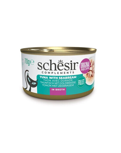 Tuńczyk z doradą w bulionie dla kotów 70 g