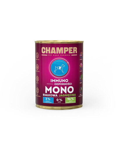 CHAMPER Immuno Agneau monoprotéiné 400 g