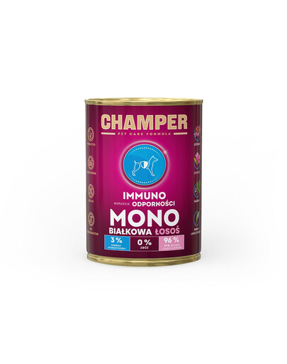 CHAMPER Immuno Saumon monoprotéiné 400 g
