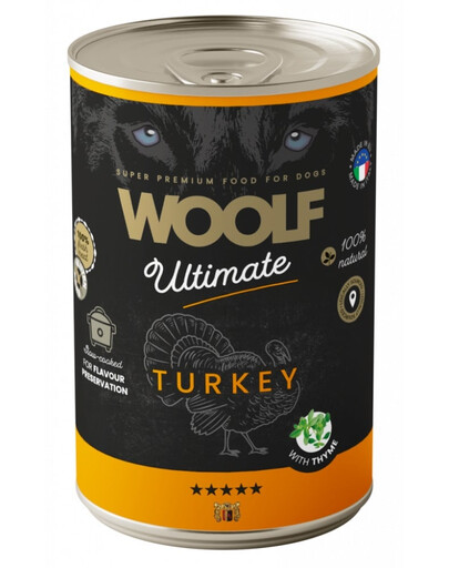 Ultimate Adult Dog Turkey and Thyme 400g wilgotna karma z indykiem i tymiankiem dla psa