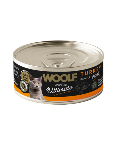 Wild Cat Ultimate Turkey Pate 85g pasztet z indykiem dla kotów
