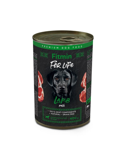For Life dog pate pasztet z jagnięciną dla psa 400 g