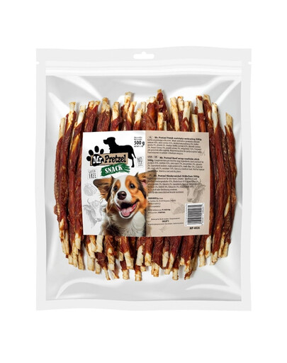 MR. PRETZEL Bâtonnet enrobé de viande de bœuf 500 g friandise pour chien