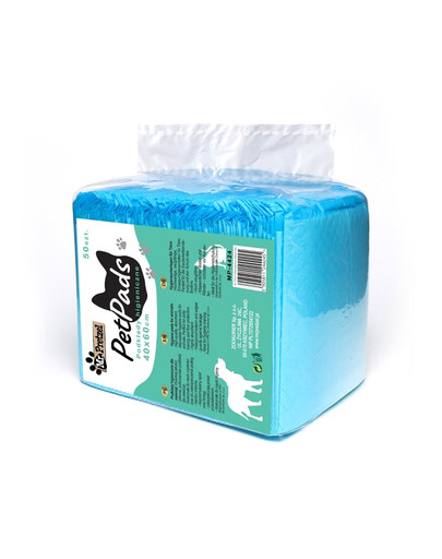 MR. PRETZEL Tapis hygiéniques pour chien 40 x 60 cm, 50 pièces, très absorbants