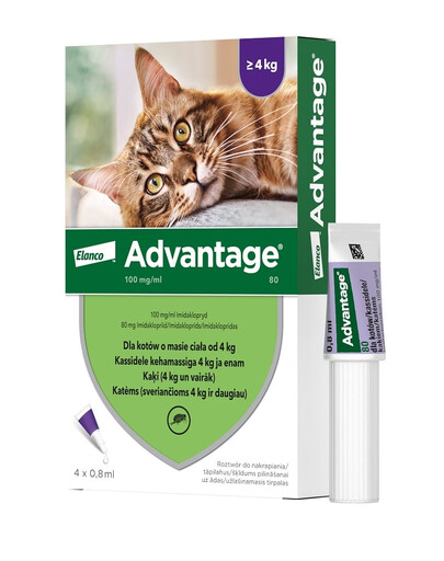 BAYER ADVANTAGE Spot-cat 0,8 ml (plus de 4 kg)
