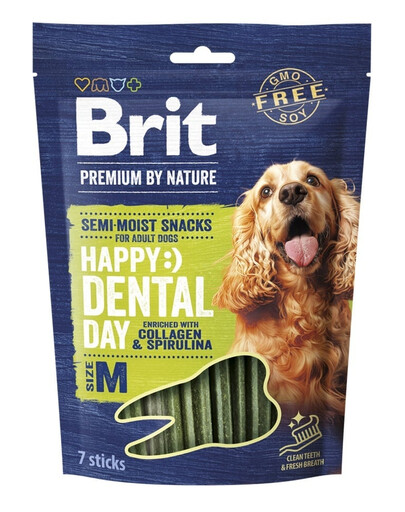 Premium Dog Dental Semi-moist Snack M 180 g przysmak dentystyczny dla małych i średnich psów