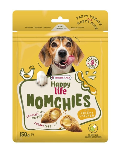 Happy Life Snack Nomchies Chicken 150g przysmak wspierający odporność