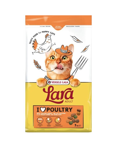 Lara Adult Turkey and Chicken 7 kg z indykiem i kurczakiem dla kotów
