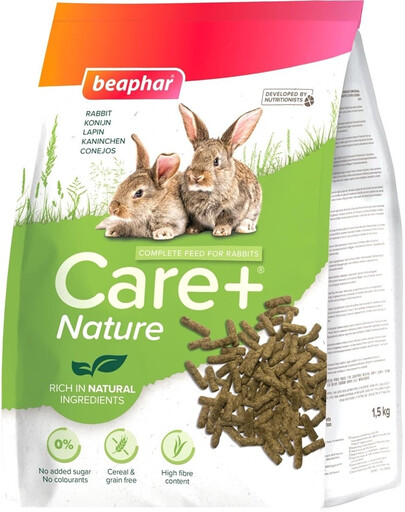 Care+ Nature Rabbit 1,5 kg karma dla królików