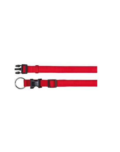TRIXIE Collier classique 40-65 cm / 25 mm rouge